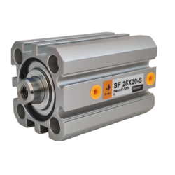 Kompaktinis cilindras Ø50 x 100 mm, vid. sr. dvipusio veikimo su magnetu ISO 21287
