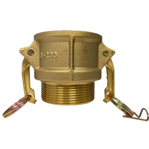 Žalvarinė Camlock B tipo išorinio 1 1/2" BSP sriegio jungtis