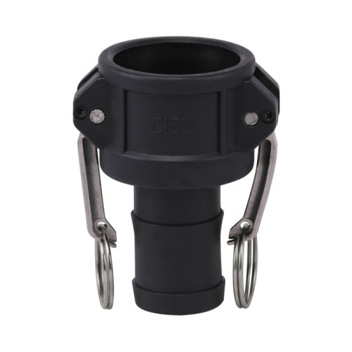 Camlock type C polypropylene 38 mm hose coupling