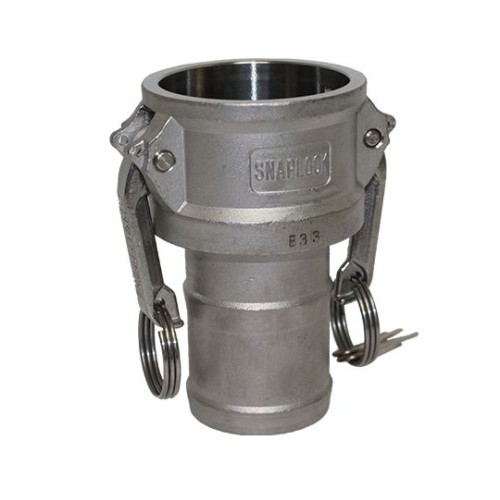 Camlock type C stainless steel 51 mm hose coupling