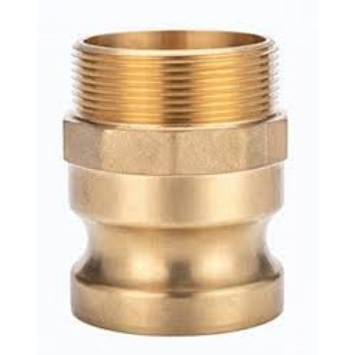 Žalvarinė Camlock F tipo išorinio 4" BSP sriegio jungtis
