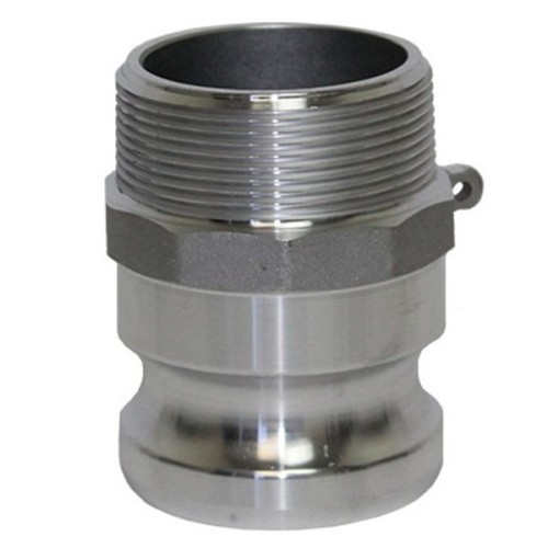 Stainless steel Camlock Type F External 2" BSP Threaded Coupling