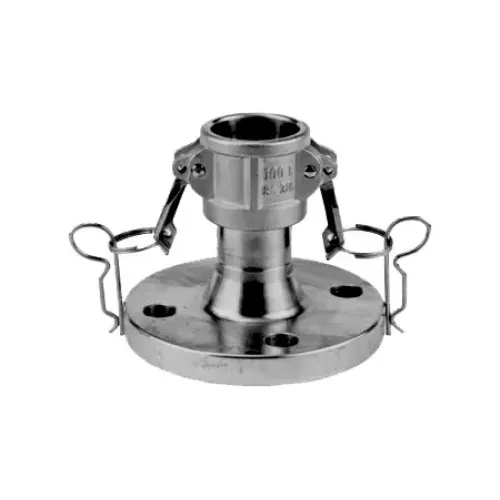 Camlock stainless steel type D flanged 1'' coupling