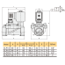 2/2 solenoidinis vožtuvas G1" N.C. 220V (0,5-16bar)