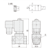 2/2 solenoidinis vožtuvas G1/2 N.C. 220V (0-10bar)