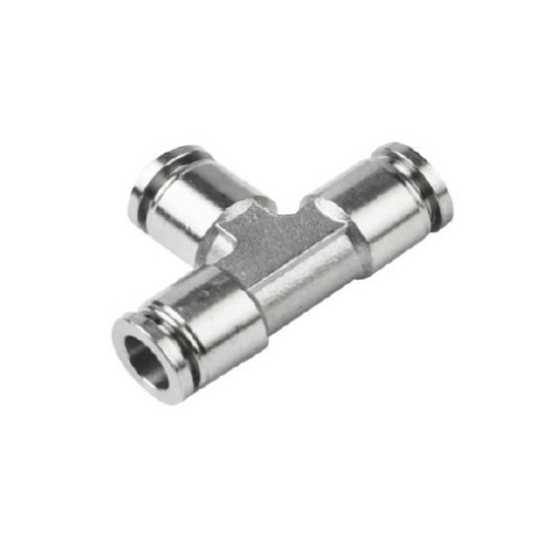 Intermediate lateral tee Ø8 mm, SS316