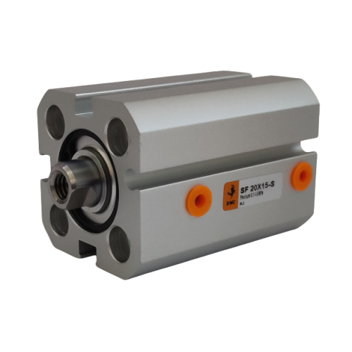Compact cylinder Ø20 x 15 mm, Female double acting with magnet ISO 21287 Compact cylinder Ø20 x 15 mm, Female double acting with magnet ISO 21287