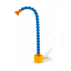 Articulated cooling hoses 1/4''  set with magnetic holder