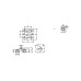 Plastic hinges 65x65 mm