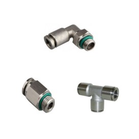 Stainless steel SS316 push-in fittings
