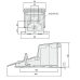 Koja valdomas skirstytuvas G 1/4", 5/2 BI