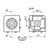 Cubic Connector 45x45-3D