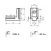 Inner bracket slot 10, B
