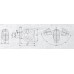 Automatinė ritė su elektros kabeliu 400V, 5x2,5mm², L=15m