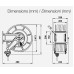 Stainless steel hose reel with high pressure hose 3/8'' 2SC, 20m Stainless steel hose reel with high pressure hose 3/8'' 2SC, 20m