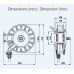 Diesel fuel hose reel 8 m Diesel fuel hose reel 8 m