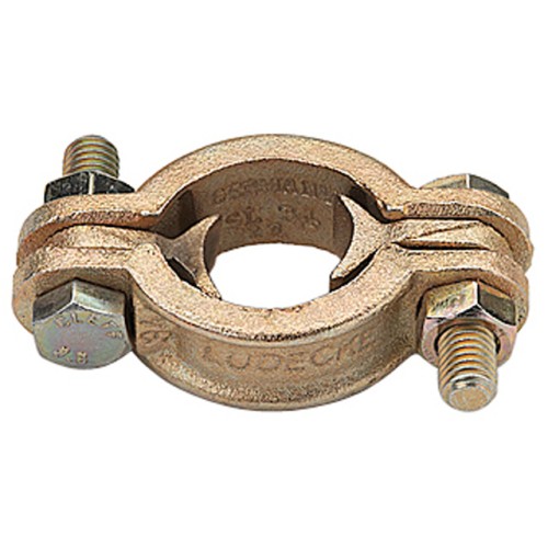 103-125 mm galvanized steel SL clamp with 2 bolts 103-125 mm galvanized steel SL clamp with 2 bolts
