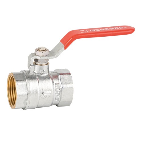 G1 1/2" female threads ball valve, brass, DN40 G1 1/2" female threads ball valve, brass, DN40