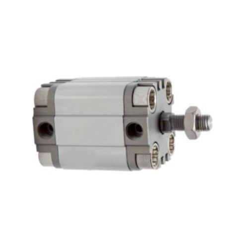 Compact cylinder Ø25 x 50 mm, double acting with magnet, male thread